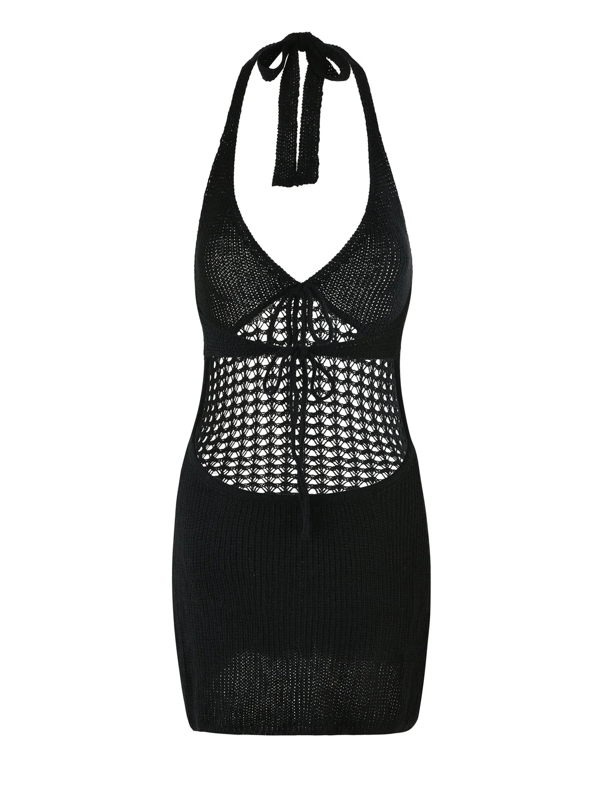 DELTA MINI DRESS - BLACK
