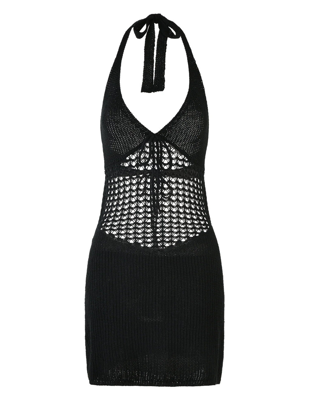 DELTA MINI DRESS - BLACK