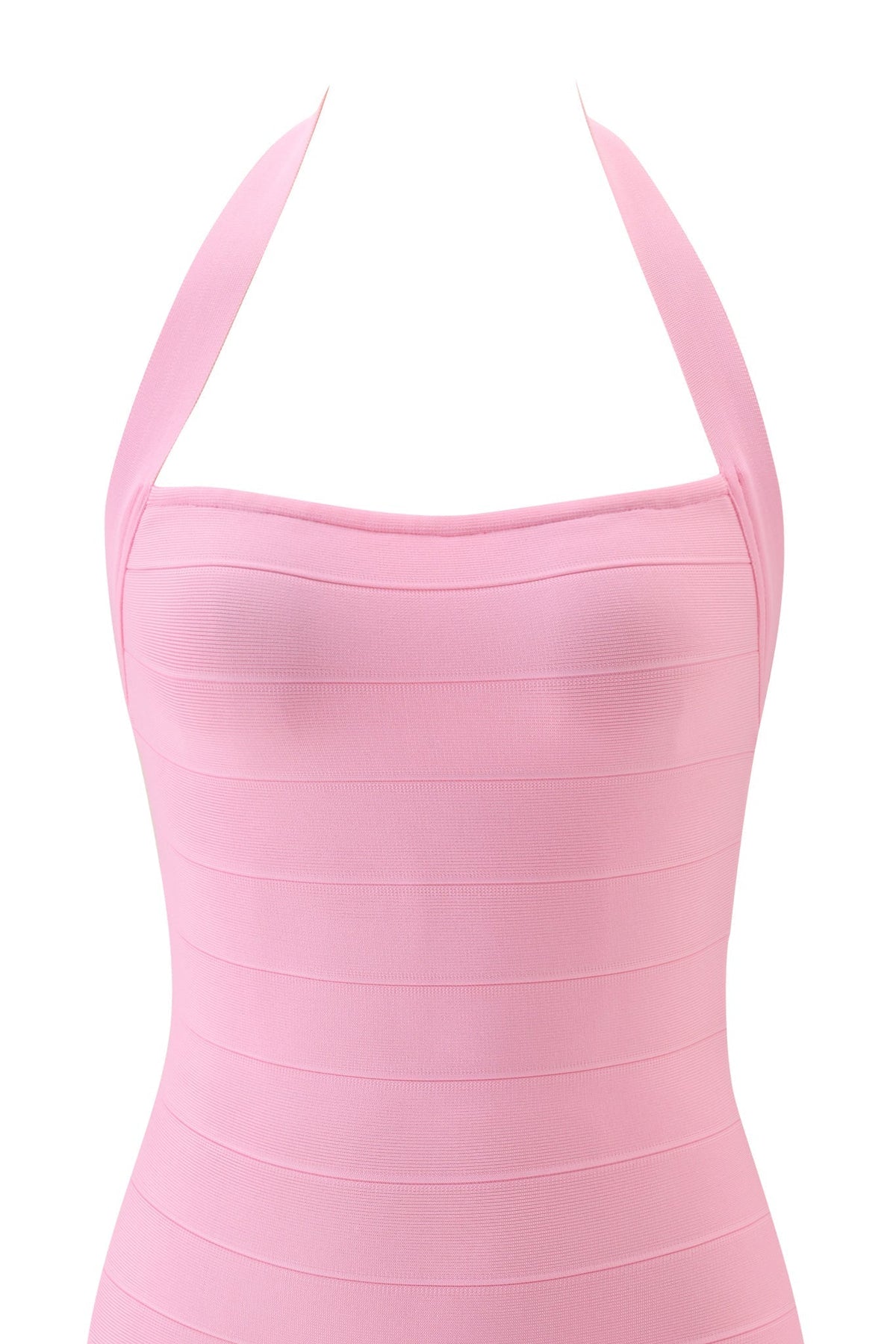 DressNovel AIDEN BANDAGE MINI DRESS - PINK