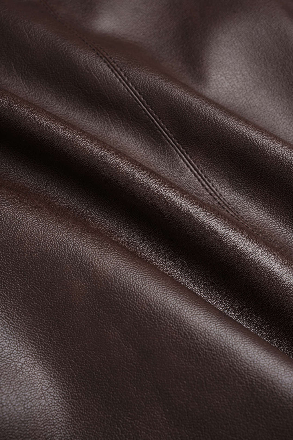 DressNovel Faux Leather Belted Mini Skirt