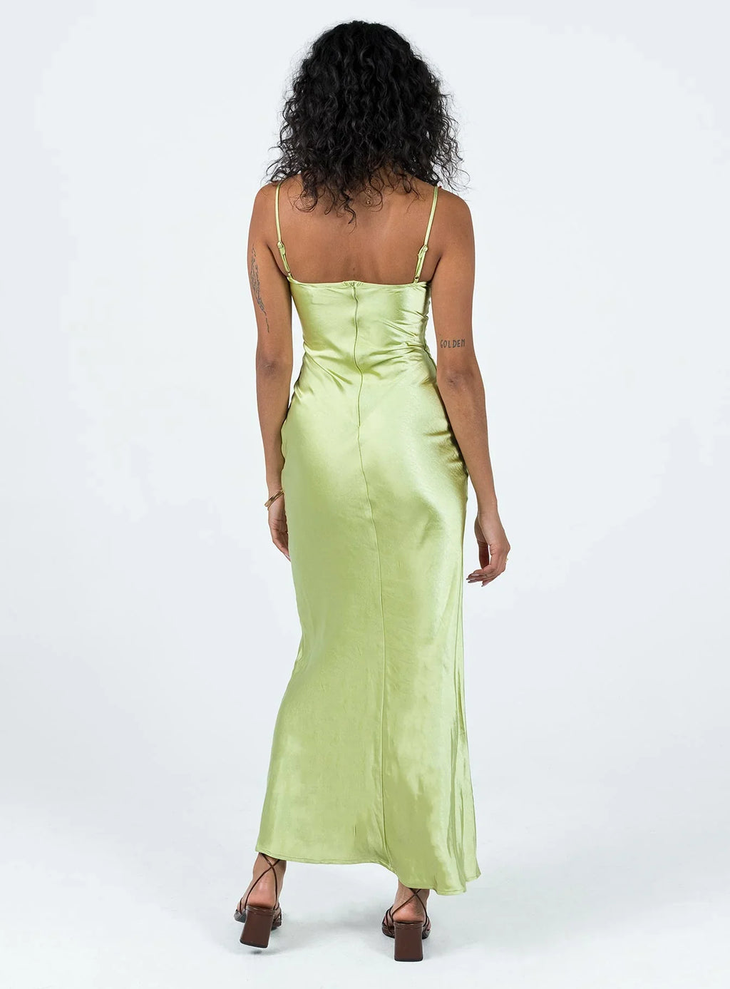 DressNovel Kenzie Maxi Dress Green