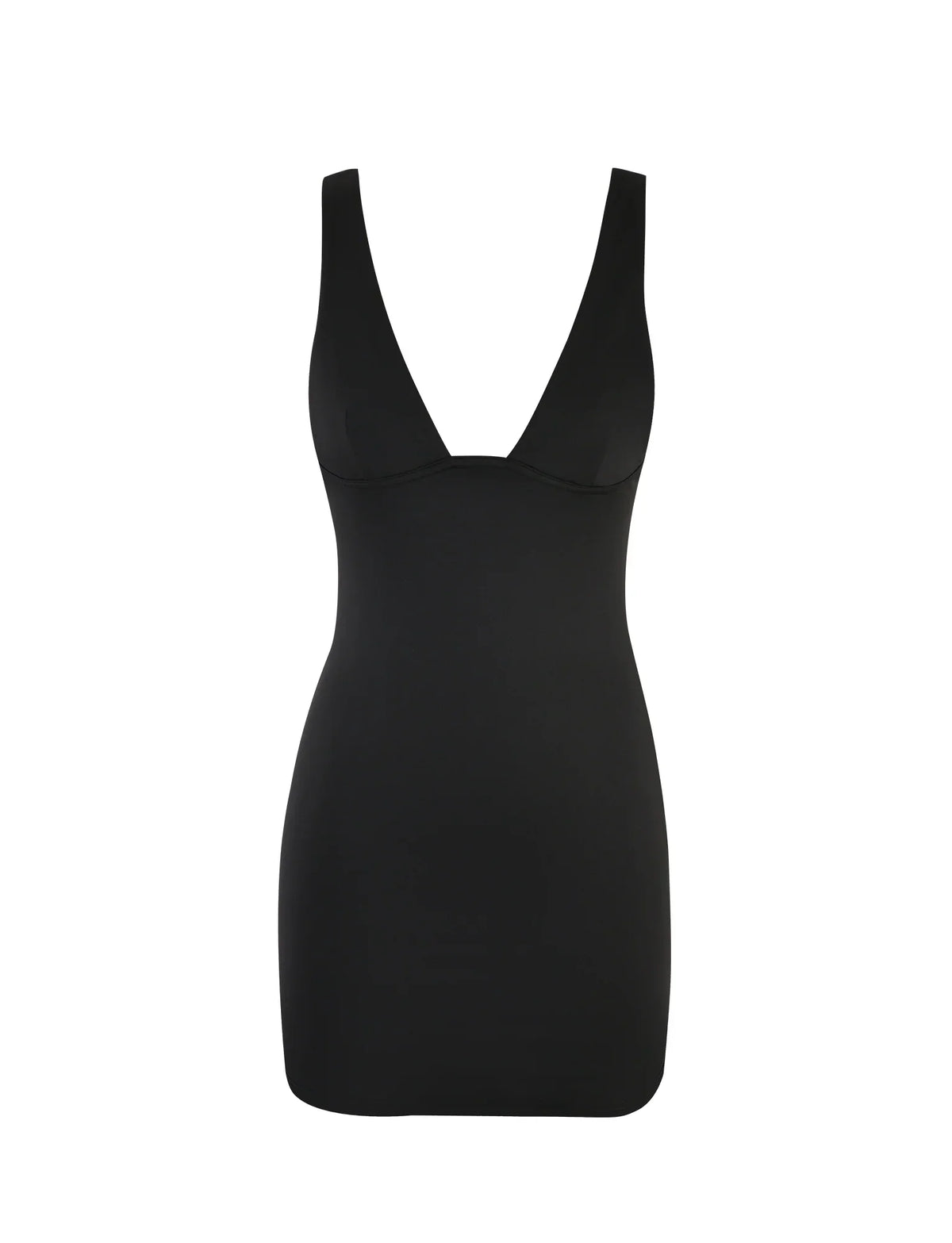 LUNARIA MINI DRESS - BLACK